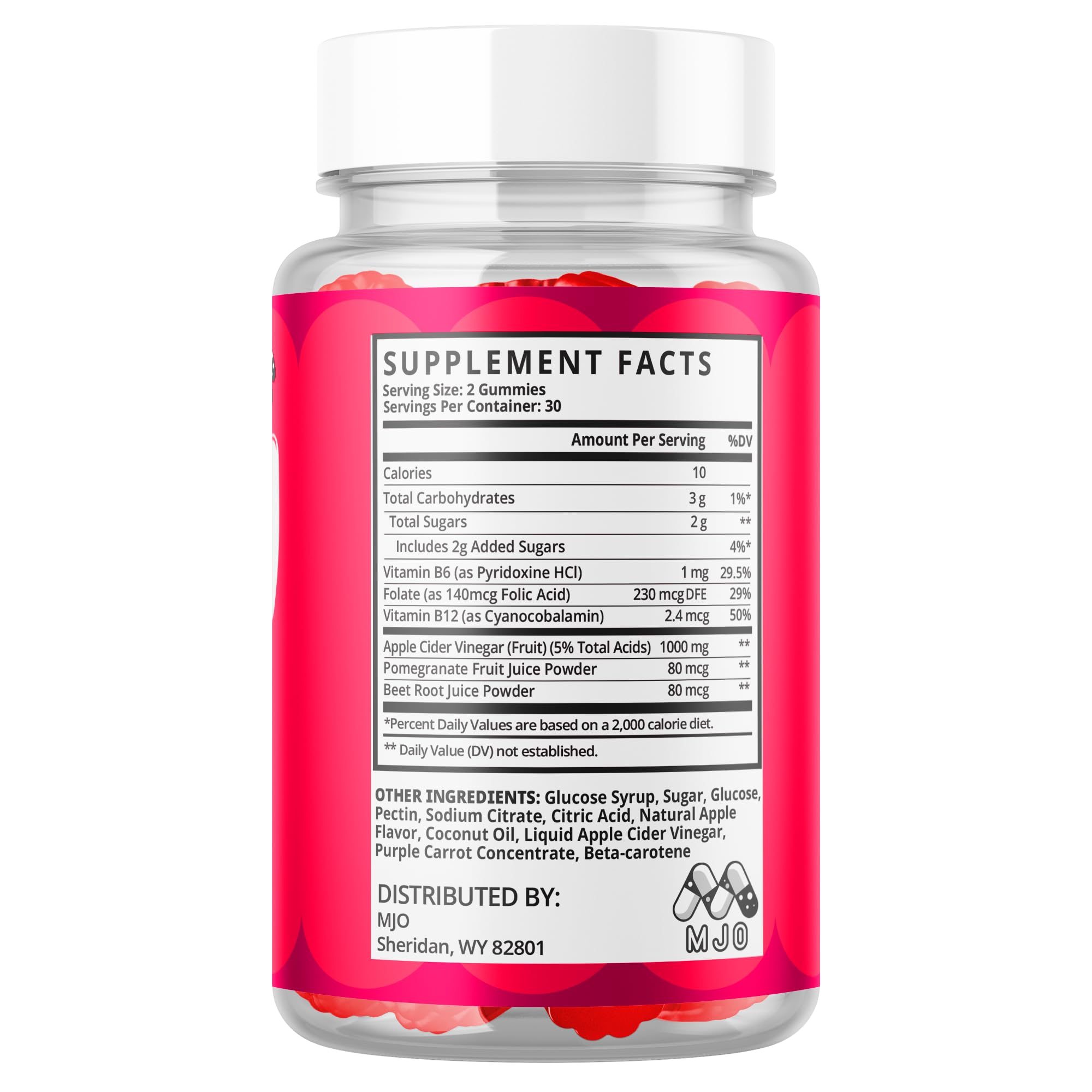 MJO Jelly Burn Gummies group shot with other supplements