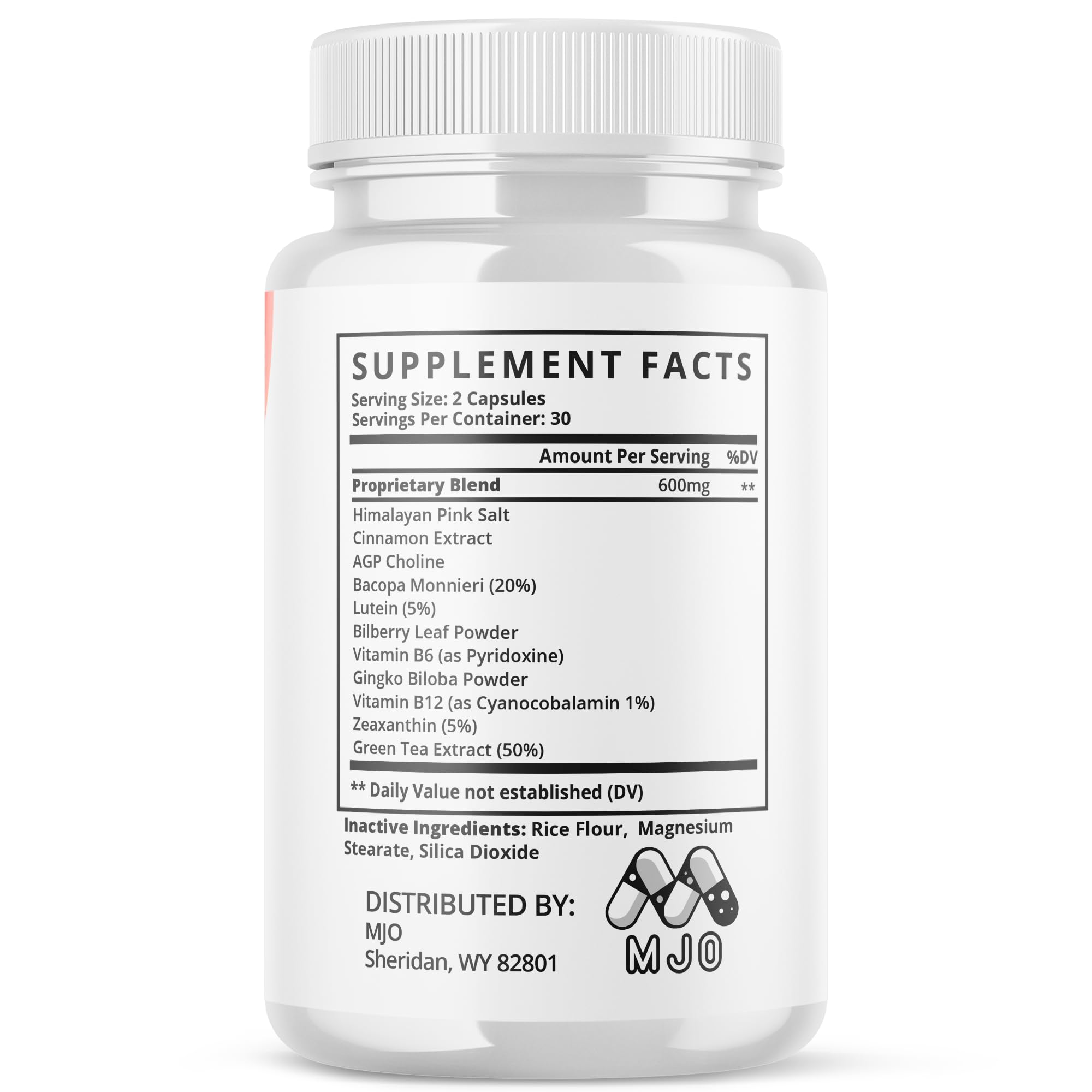 MJO Life Support Labs Capsules in a health setting