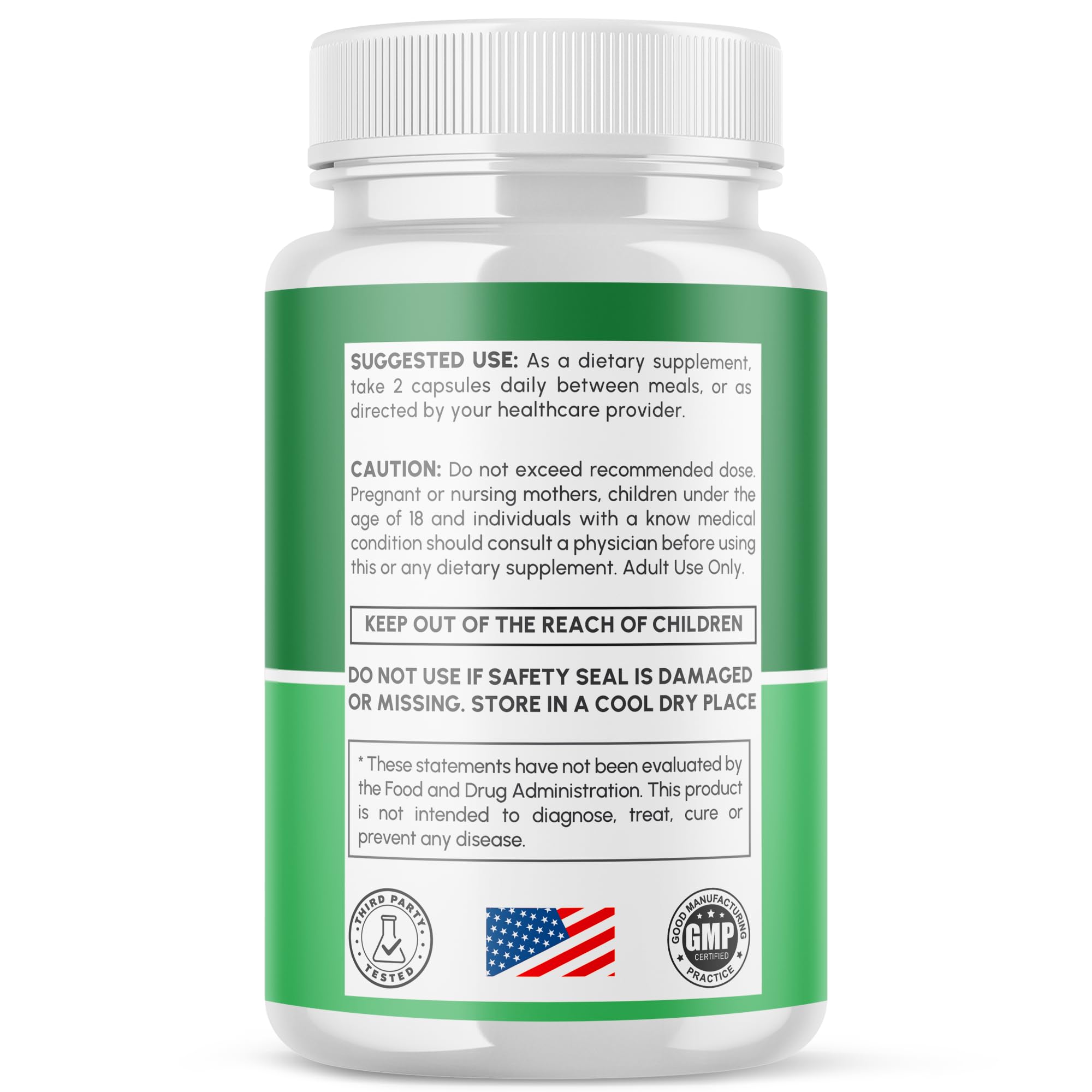 MJO Lipo Less Capsules showing serving size on a spoon