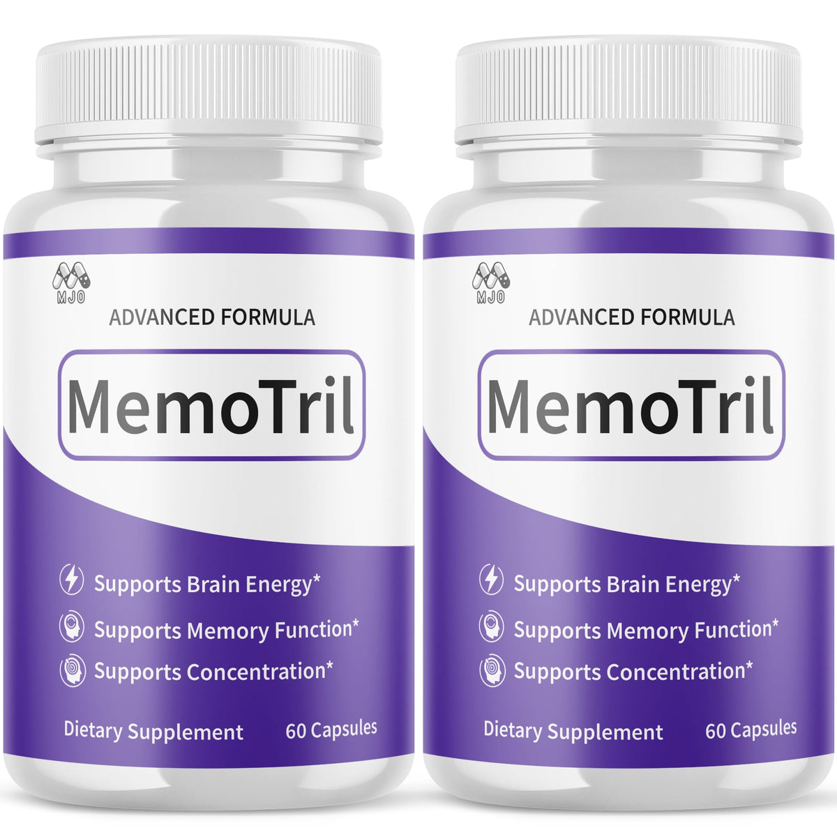 MJO Memotril Capsules front view with packaging