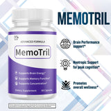 MJO Memotril Capsules lifestyle scene with a healthy meal