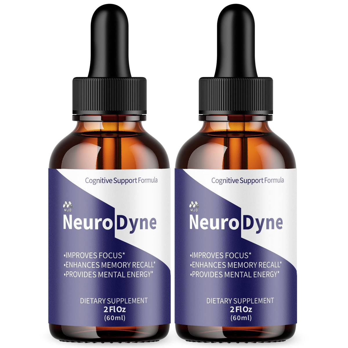 MJO Neurodyne Drops front view with packaging