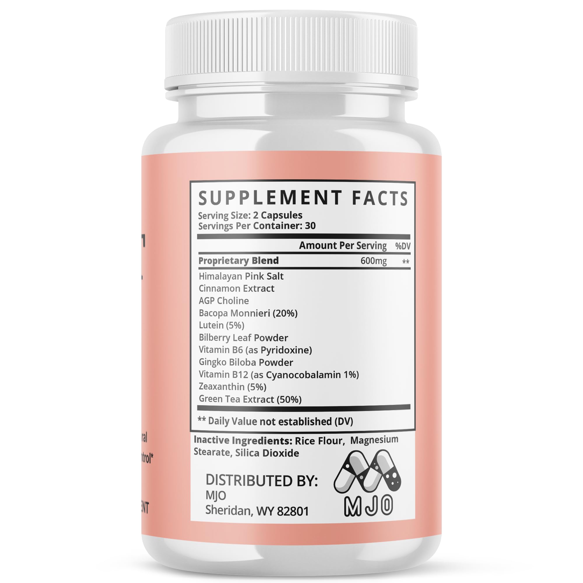 MJO New Era Protect Capsules lifestyle scene with a glass of water