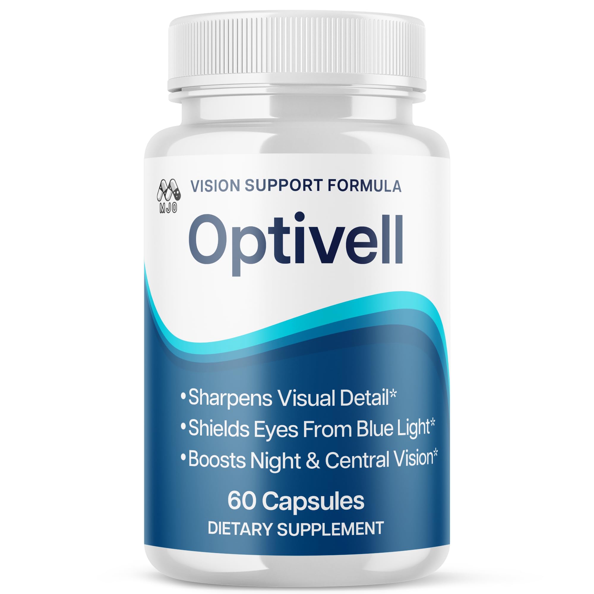 MJO Optivell Eye Capsules front view with packaging