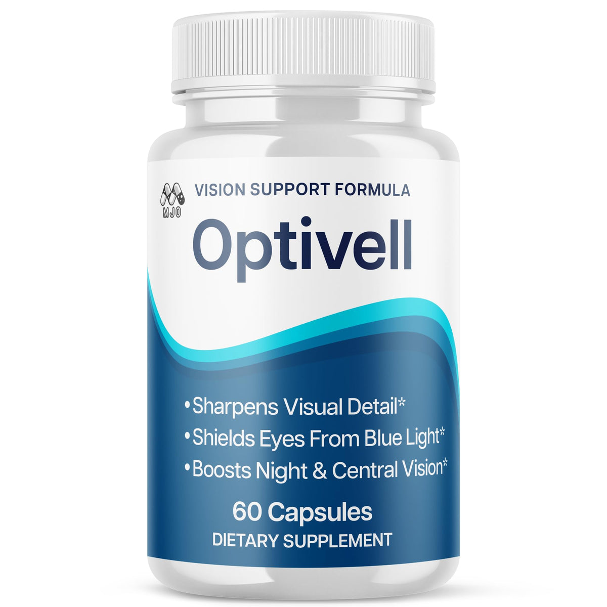 MJO Optivell Eye Capsules front view with packaging