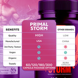 MJO Primal Storm Capsules close-up of capsules
