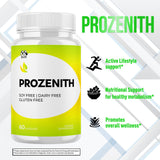 MJO Prozenith Capsules in a hand for size comparison