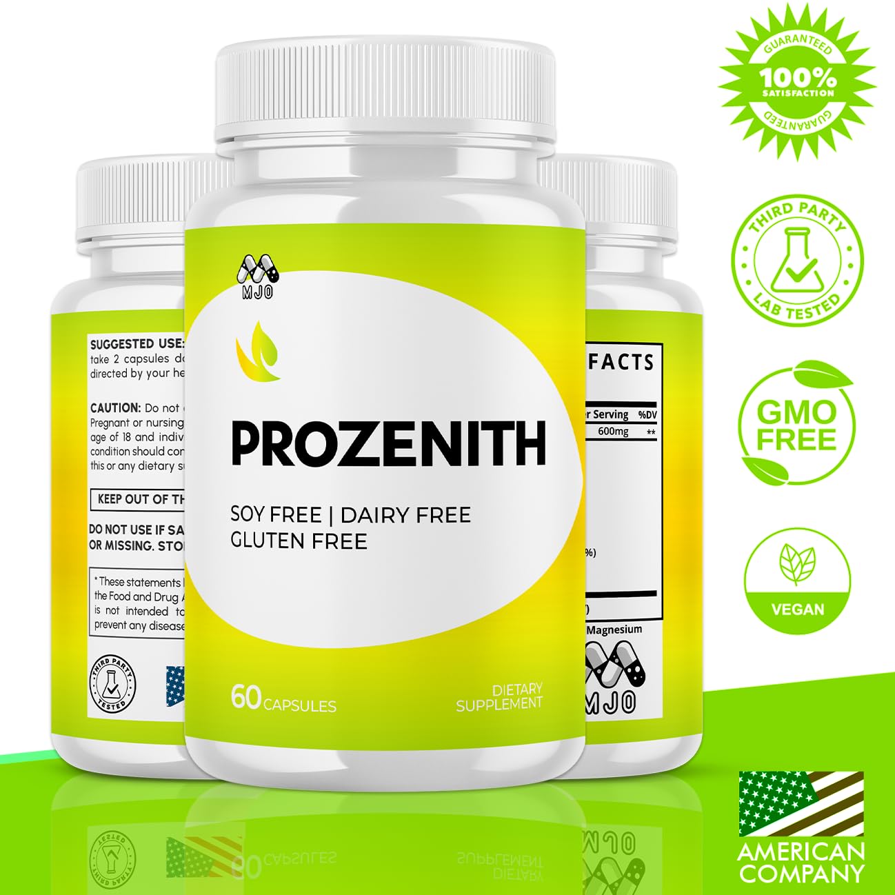 MJO Prozenith Capsules showing the capsule design