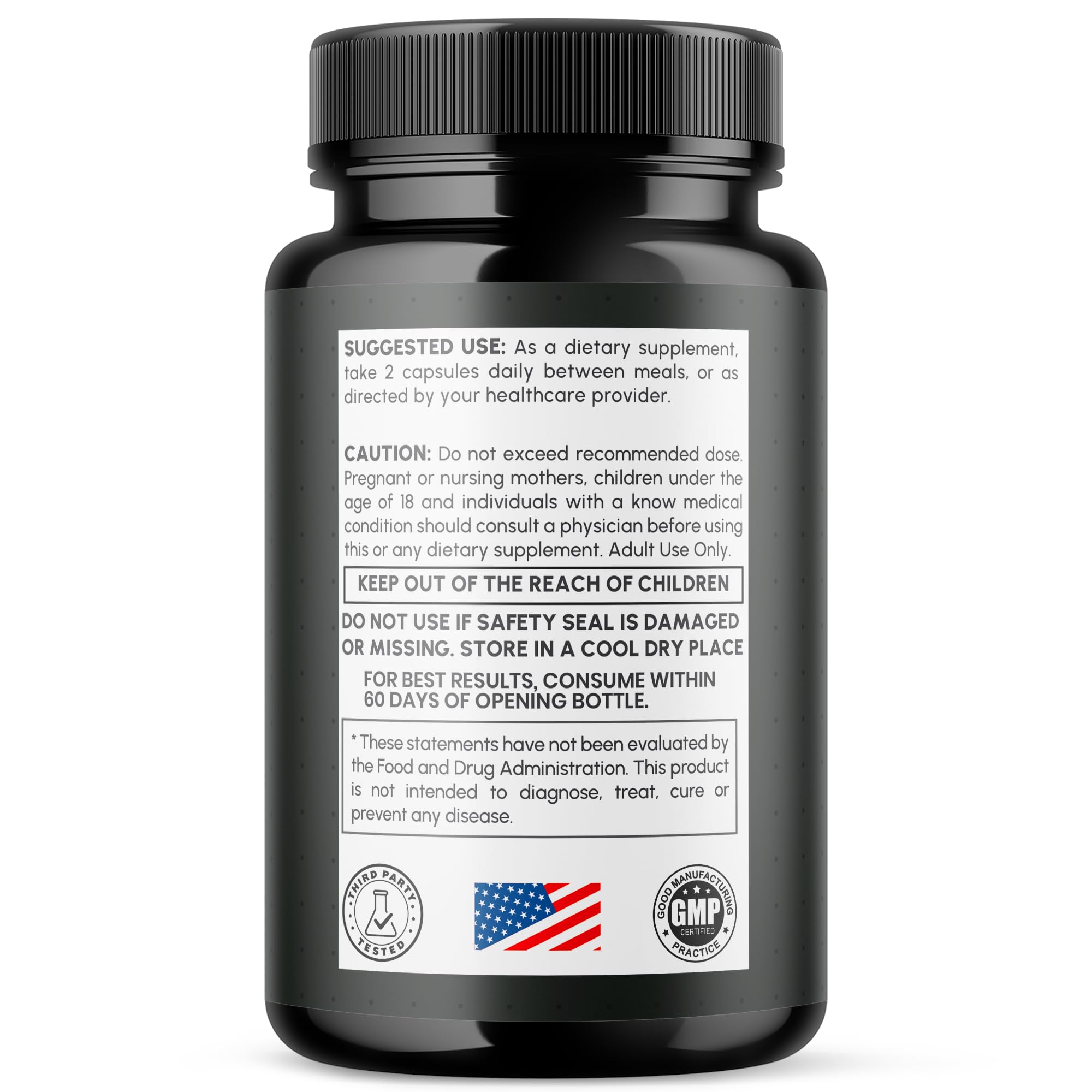 MJO Steel Power Capsules packaging details