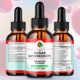 MJO Sugar Nature Drops bottle side view