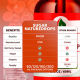 MJO Sugar Nature Drops lifestyle scene with healthy snacks