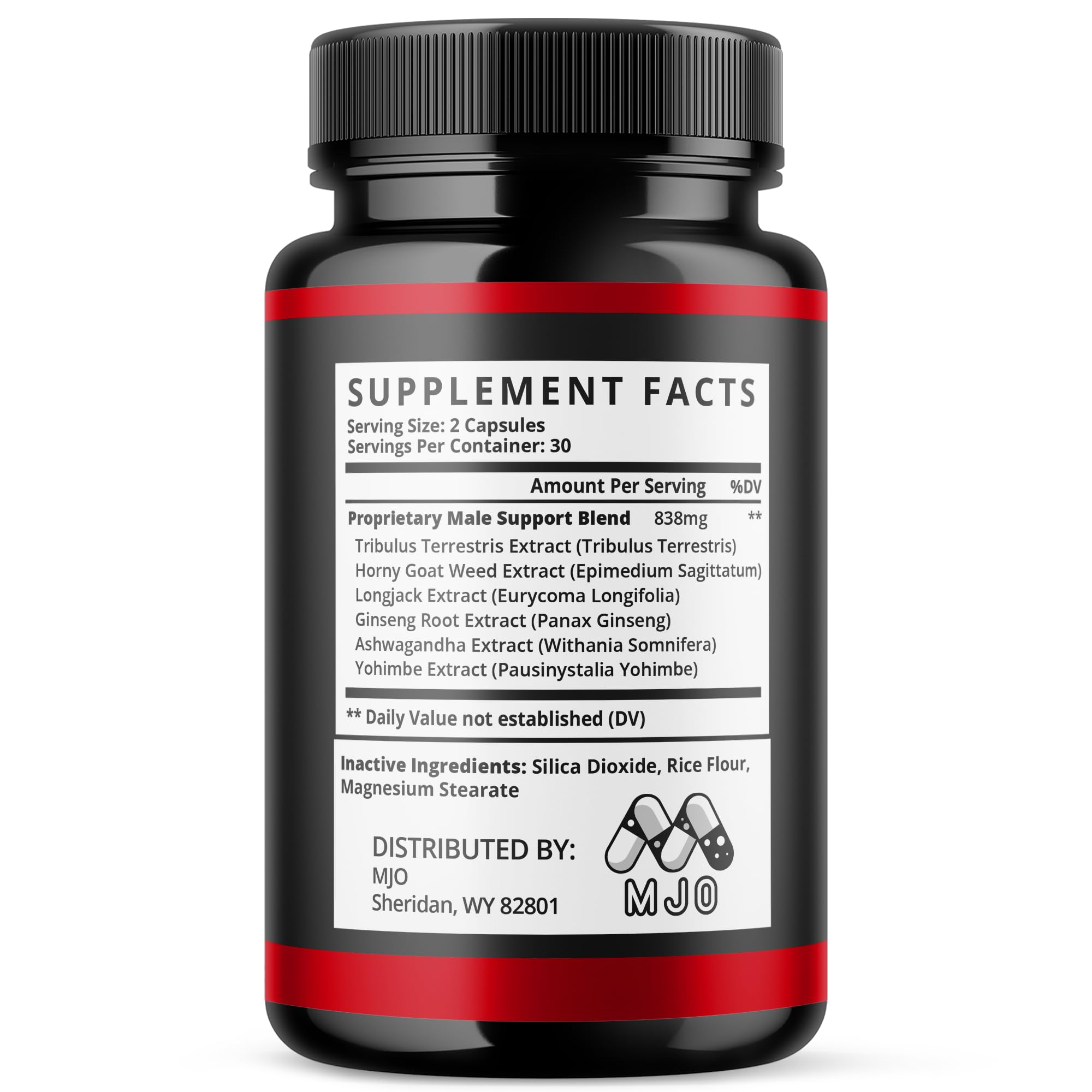 MJO Testo Dark Capsules lifestyle scene with fitness gear