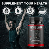 MJO Testo Dark Capsules opened bottle