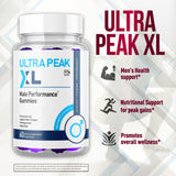 MJO Ultra Peak XL Gummies in a bowl, ready to consume