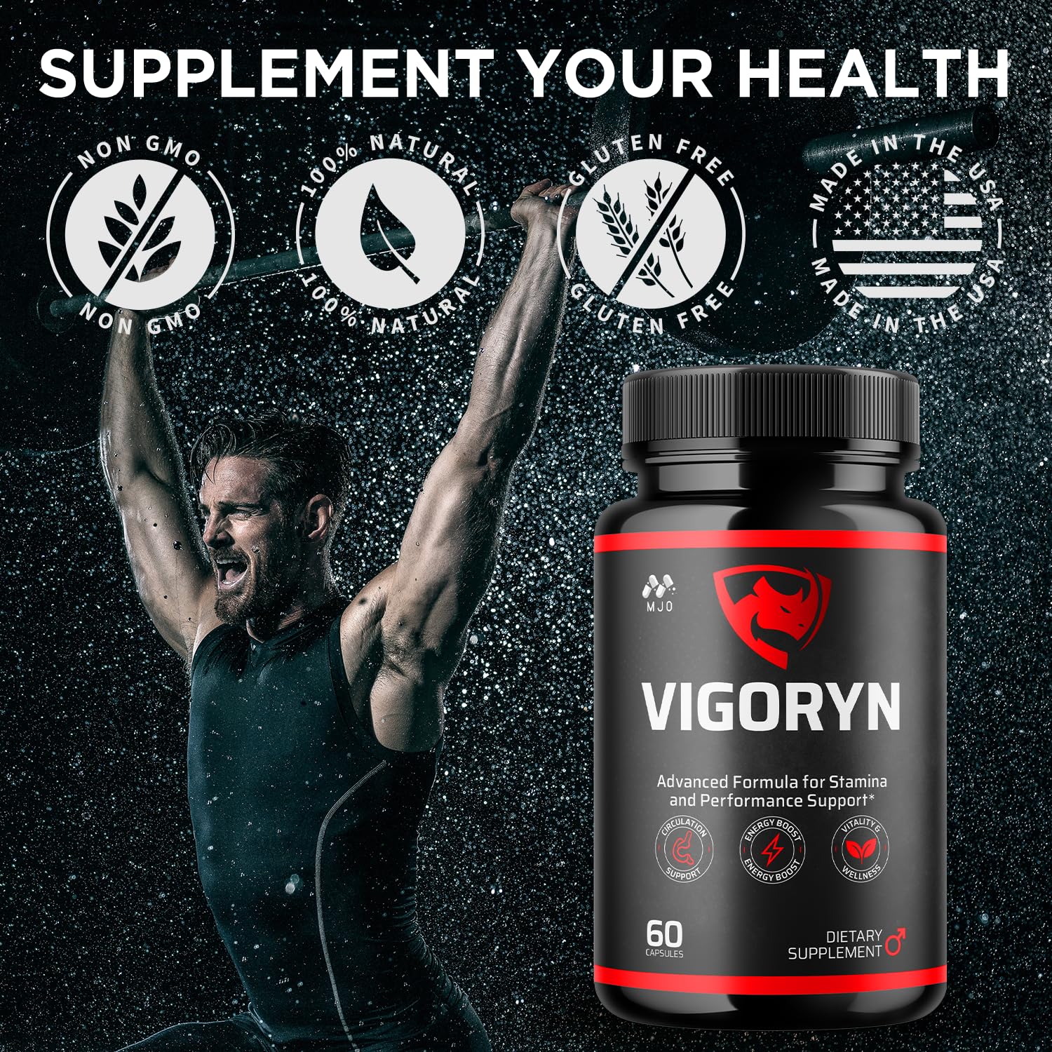 MJO Vigoryn Capsules packaging details