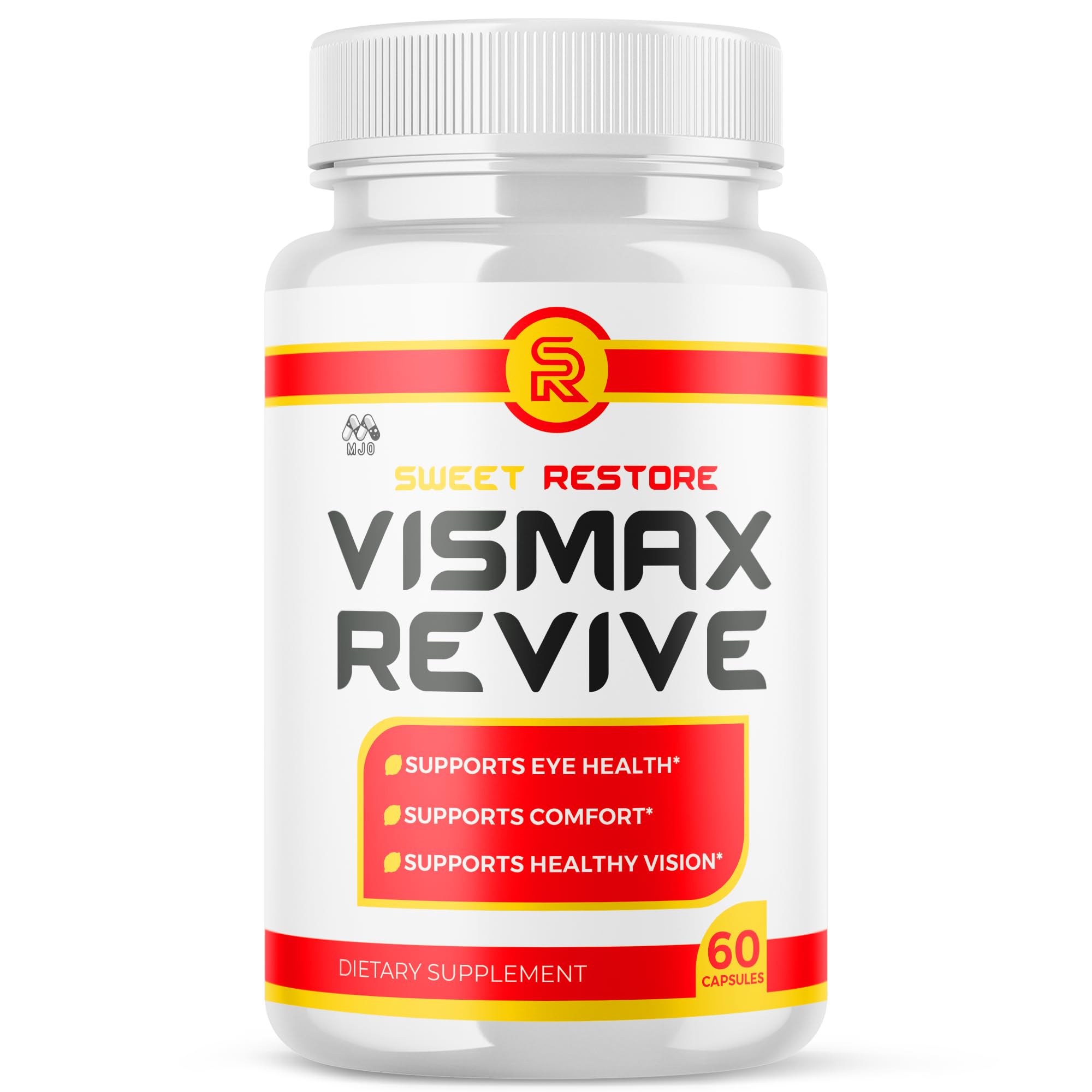 MJO Vismax Revive Capsules front view with packaging