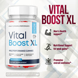 MJO Vital support XL Gummies side view of bottle
