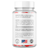 MJO Vital support XL Gummies with a measuring spoon for serving