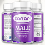 MJO Zanari Gummies back view showing ingredients