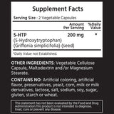 ML Naturals 5-HTP Supplement 168g side view
