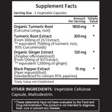 ML Naturals Turmeric Supplement lifestyle shot with herbal tea