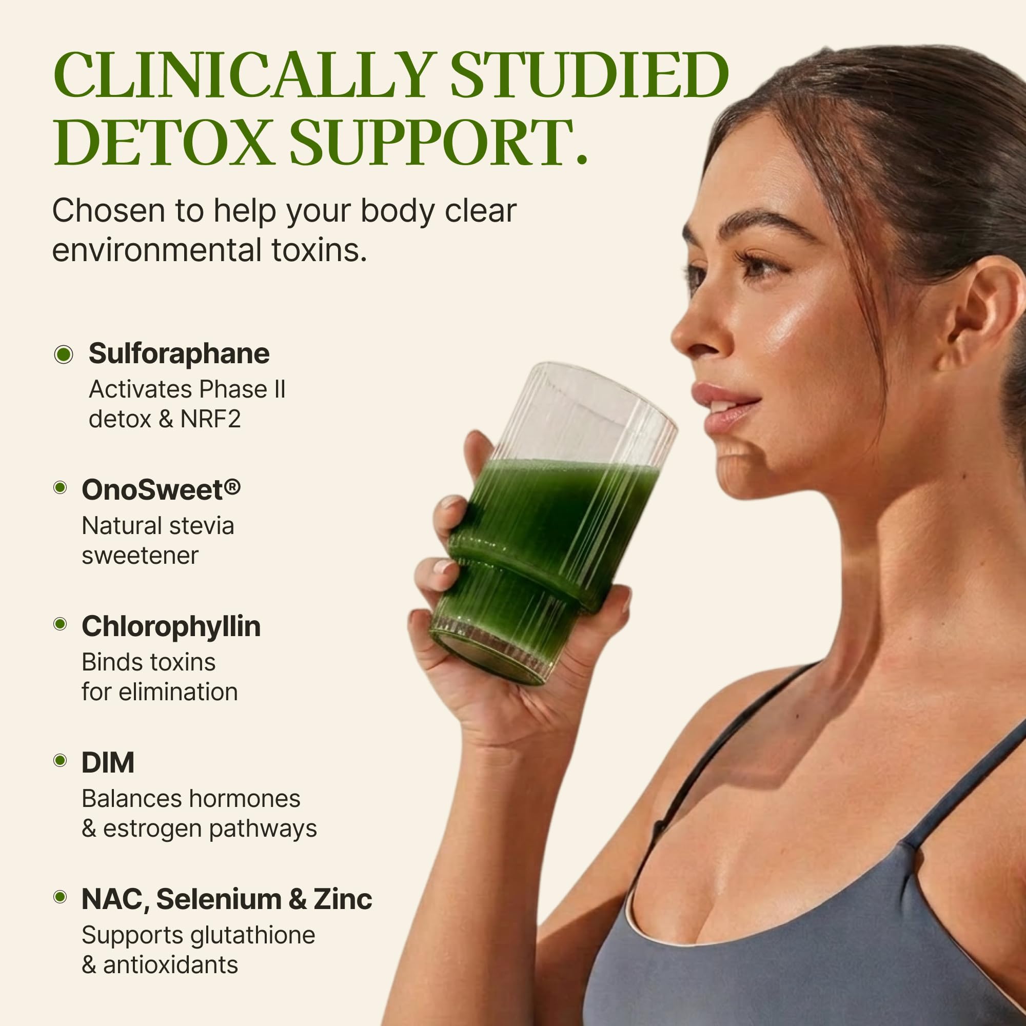 Modern Antidote Chlorophyll Powder with fresh ingredients