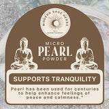 Modern Sage Herbs Pearl Powder being added to a face cream