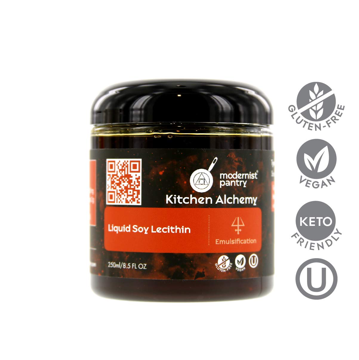Modernist Pantry Liquid Soy Lecithin 299g packaging