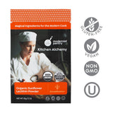 Modernist Pantry Sunflower Lecithin 50g back view with nutritional information