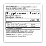 Moducare Plant Sterols Chewable Tablets side view with dosage information