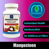 MOJObody Mangosteen Pericarp supplement packaging