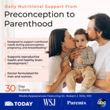 Molecular Fertility Omega-3 Softgels with a measuring spoon