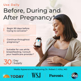 Molecular Fertility Prenatal Vitamins 100g nutritional information