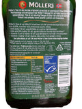 MÖLLER'S Cod Liver Oil 481g side view with dosage instructions