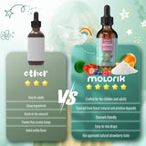 molorik pure Zeolite Liquid Drops with vitamins B12, C, D3