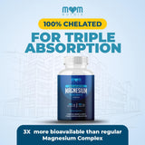 MOM NUTRIX Magnesium Glycinate 100% Pure 141g packaging