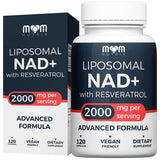 MOM NUTRIX NAD+ Capsules 2000 mg front view