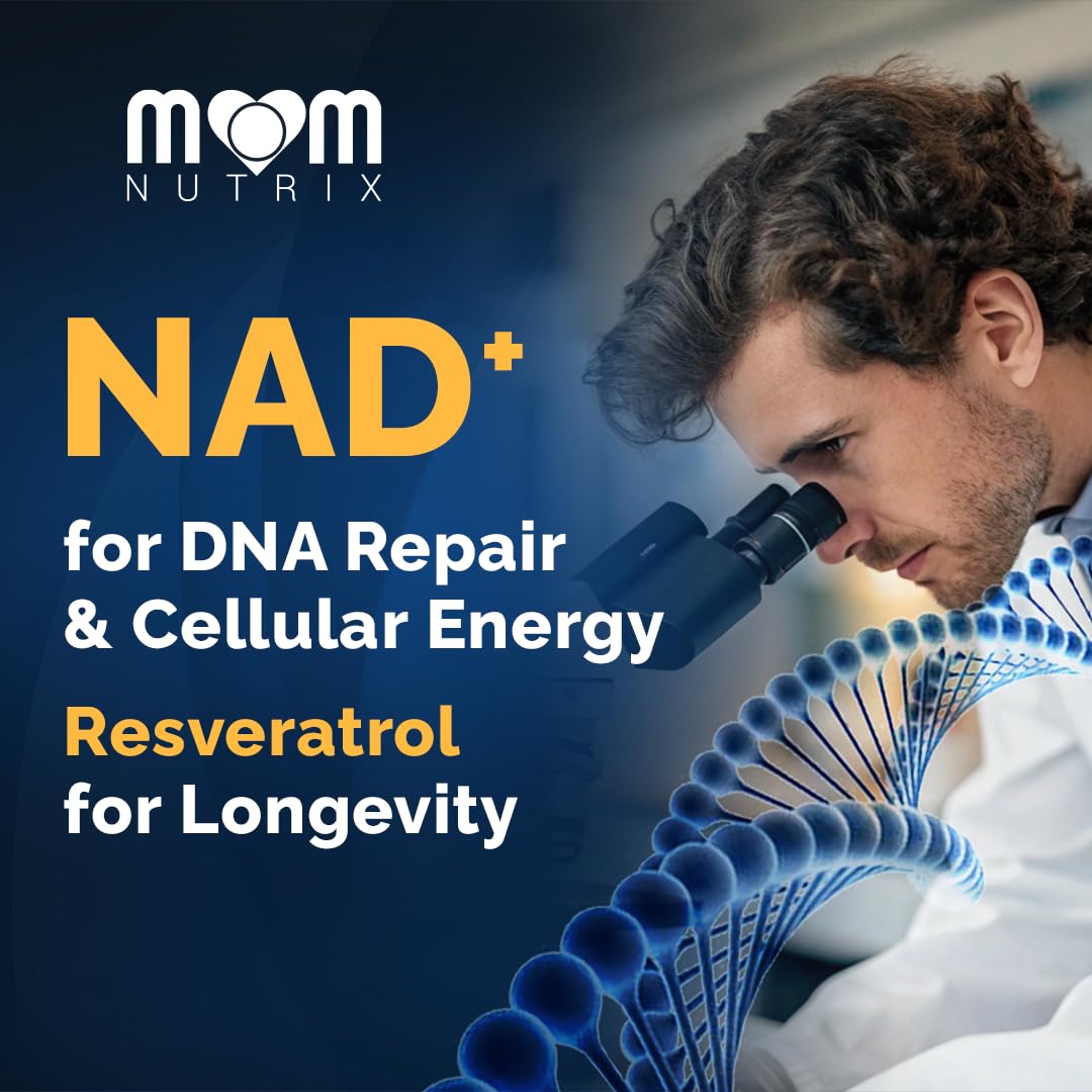 MOM NUTRIX NAD+ Capsules 2000 mg with Resveratrol