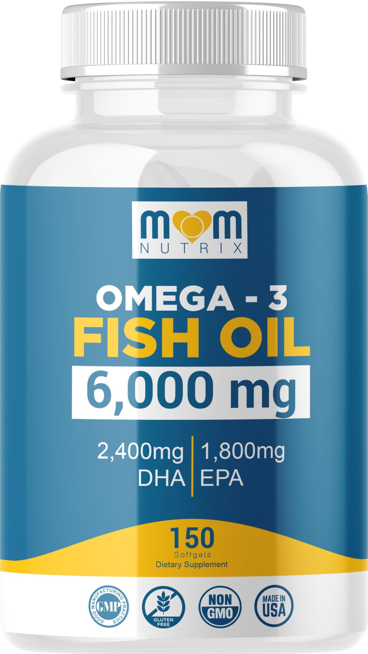 MOM NUTRIX Omega-3 Fish Oil 100g front view