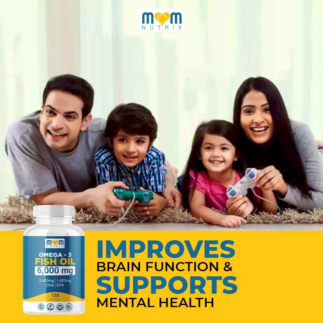MOM NUTRIX Omega-3 Fish Oil packaging