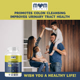 MOM NUTRIX Probiotic Capsules packaging on a kitchen counter
