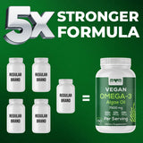 MOM NUTRIX Vegan Omega-3 Algae Oil packaging side view