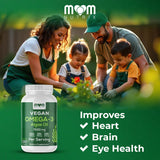 MOM NUTRIX Vegan Omega-3 Algae Oil softgel close-up