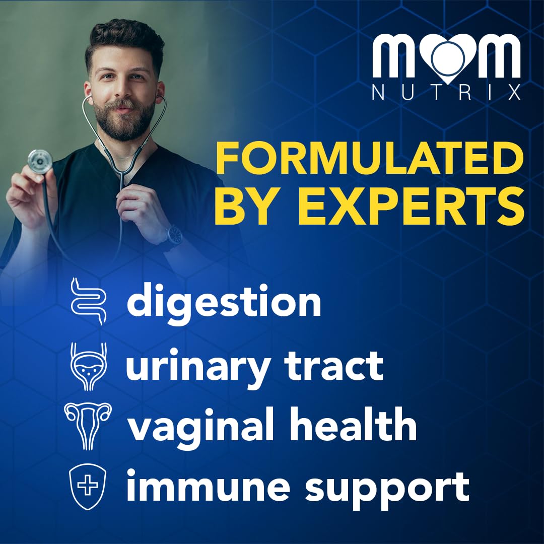 MOM NUTRIX Women's Daily Probiotic capsules close-up
