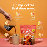 Moment Mushroom Coffee packaging side view