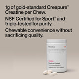 Momentous Chewable Creatine Tablets nutritional information