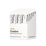 Momentous Lemon Creatine Powder 96g front view with packaging