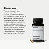 Momentous Resveratrol Supplement 32g back view
