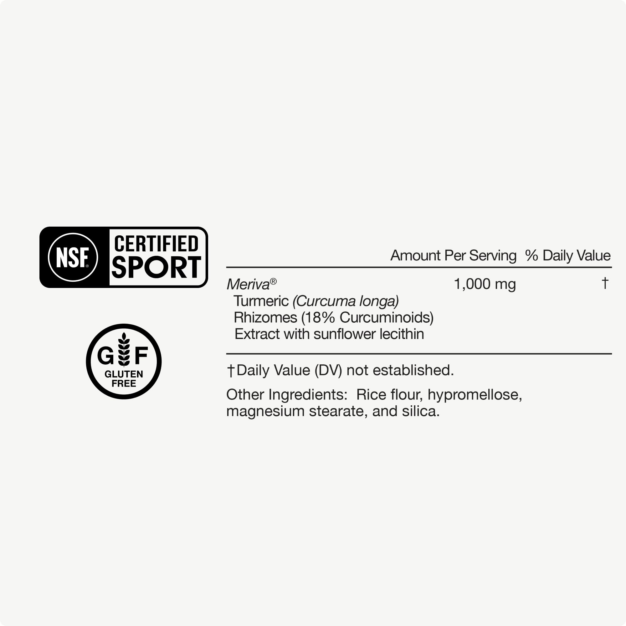 Momentous Turmeric Curcumin Supplement with a measuring spoon