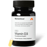 Momentous Vitamin D3 Supplement 41g front view